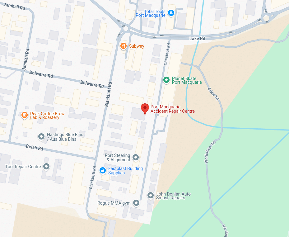 Port Macquarie - Google Map